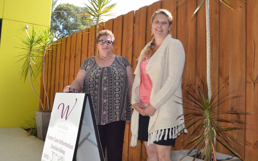 Support needed: Foster mum Leona Gates and Wanslea's Kate Lamers have put out the call for those with safe, happy homes to think about becoming carers. Photo: Nathan Hondros.