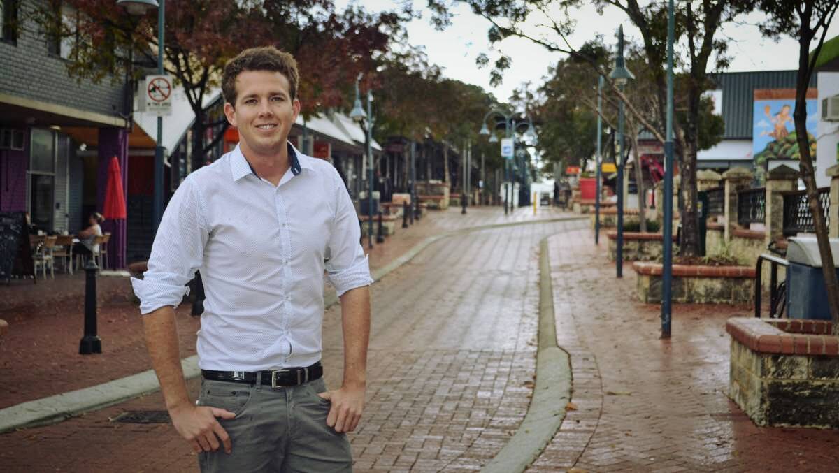 Chair of John Tonkin College's school board Rhys Williams said the school would work with the community on a program to support LGBTI students. Photo: Charli Newton.