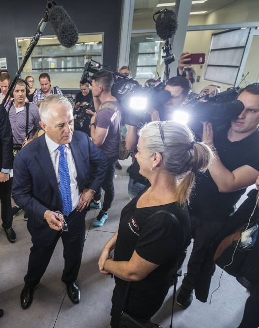 Tough job: Prime Minister Malcolm Turnbull must convince voters he has a plan they can believe in. Photo: Glenn Hunt/Getty Images.