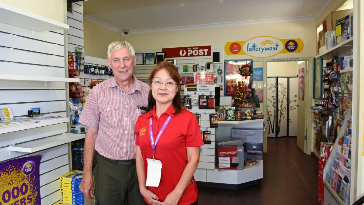 Heartache: Ron and Nobuko Sackville say it's been one of the hardest years of their lives trying to deal with what happened. The couple had to give up their rental property after the fires and move into a small flat at the back of the post office because they couldn't afford rent. Photo: Marta Pascual Juanola.
