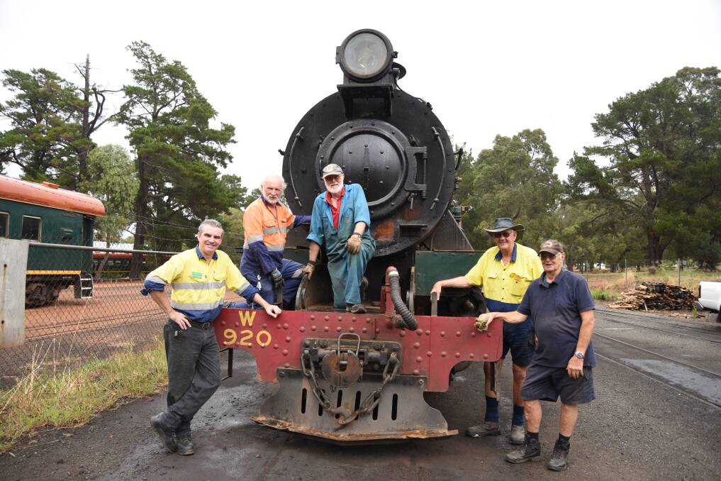 Steam girl: Hotham Valley Railway volunteers start working at 3am every weekend to keep the railway in motion. Photo: Marta Pascual Juanola.