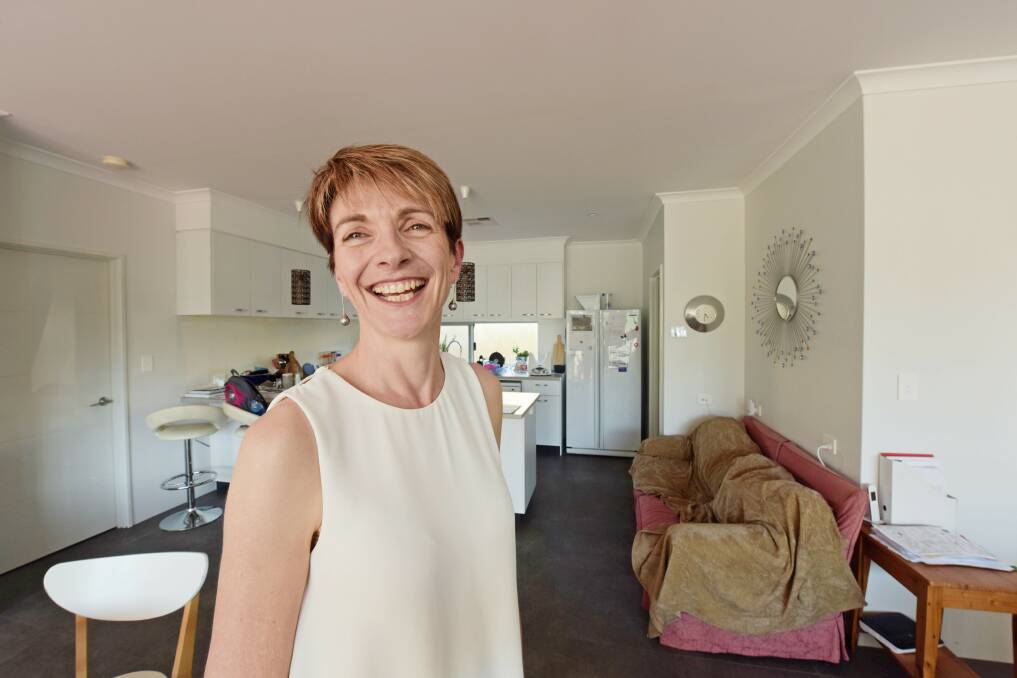 Small choices: Wannanup resident Sarah Love wants to encourage other residents to be more sustainable. Photo: Marta Pascual Juanola. 