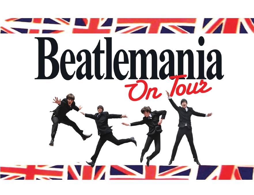Paul, John, George and Ringo are set to hit the Mandurah Performing Arts Centre stage on October 1 with the hit tribute show Beatlemania coming to town. 