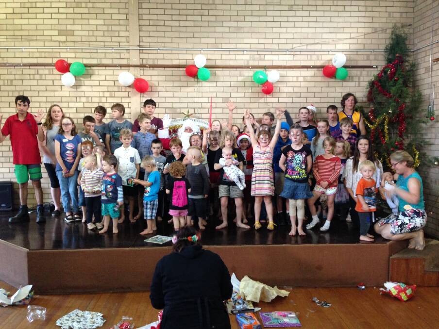 The kids club helped decorate the hall for the occasion. Photo: Supplied.