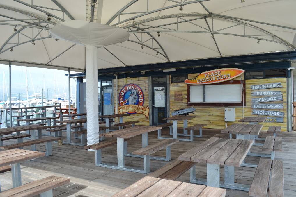 Superb setting: Located on the pristine Port Bouvard Marina, Port Bouvard Fish Shack is the place to enjoy a meal with friends and family.