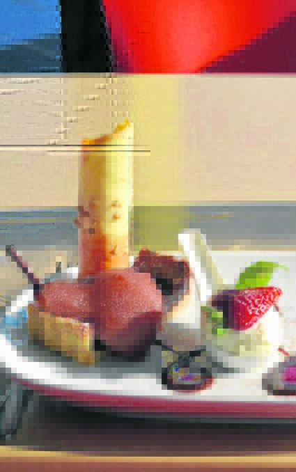 Just desserts: Redmanna has positioned itself as one of Mandurah’s leading restaurants and a restaurant of first choice for all local, Perth and WA clientele.