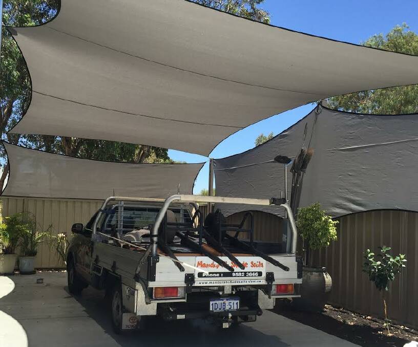 Protect your car: Shade sails can be used to protect vehicles. Mandurah Shade Sails uses fabrics that are recommended by engineers for their quality and strength.