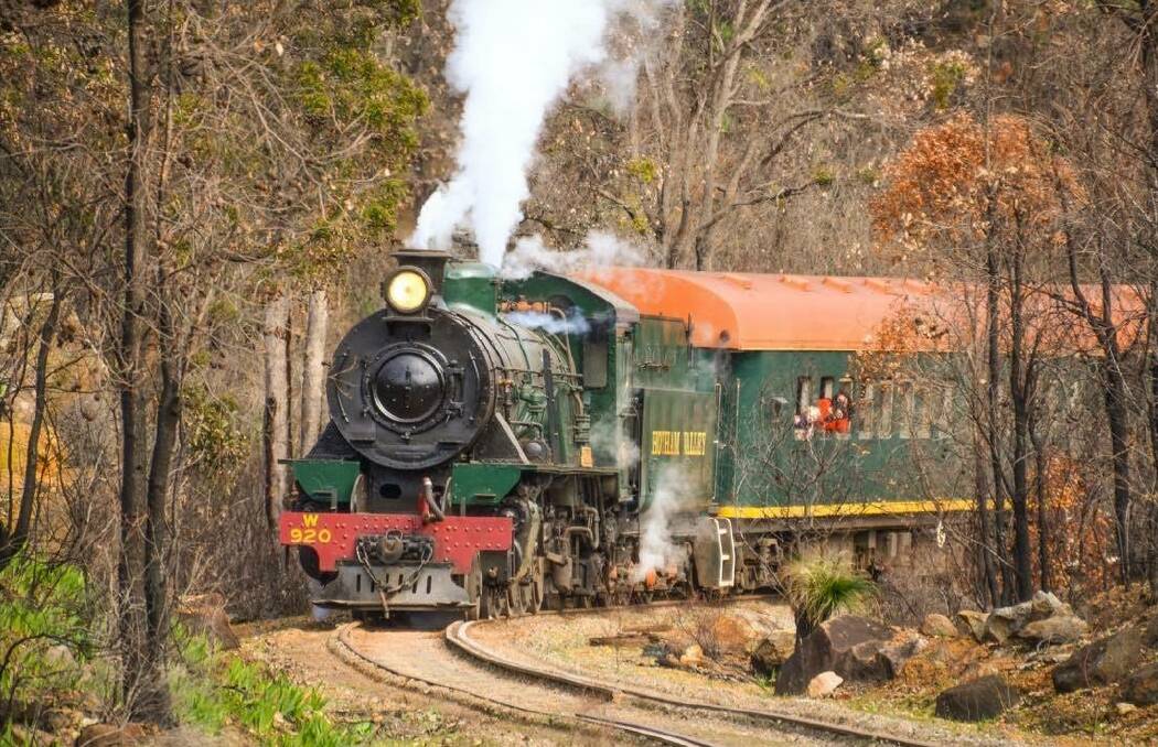 Choo choo: The Steam Ranger train operates westward down the Darling Scarp with a Steam Locomotive each Sunday during the cooler months of May to October.
