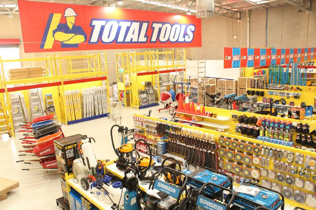 Total Tools: Is located at 1, 101 Dixon Road, Rockingham and is open seven days a week. Like Total Tools on Facebook for more information on these offers.
