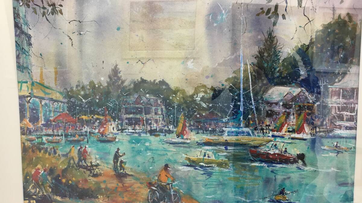 Artist draw attention throughout Crab Fest 2018