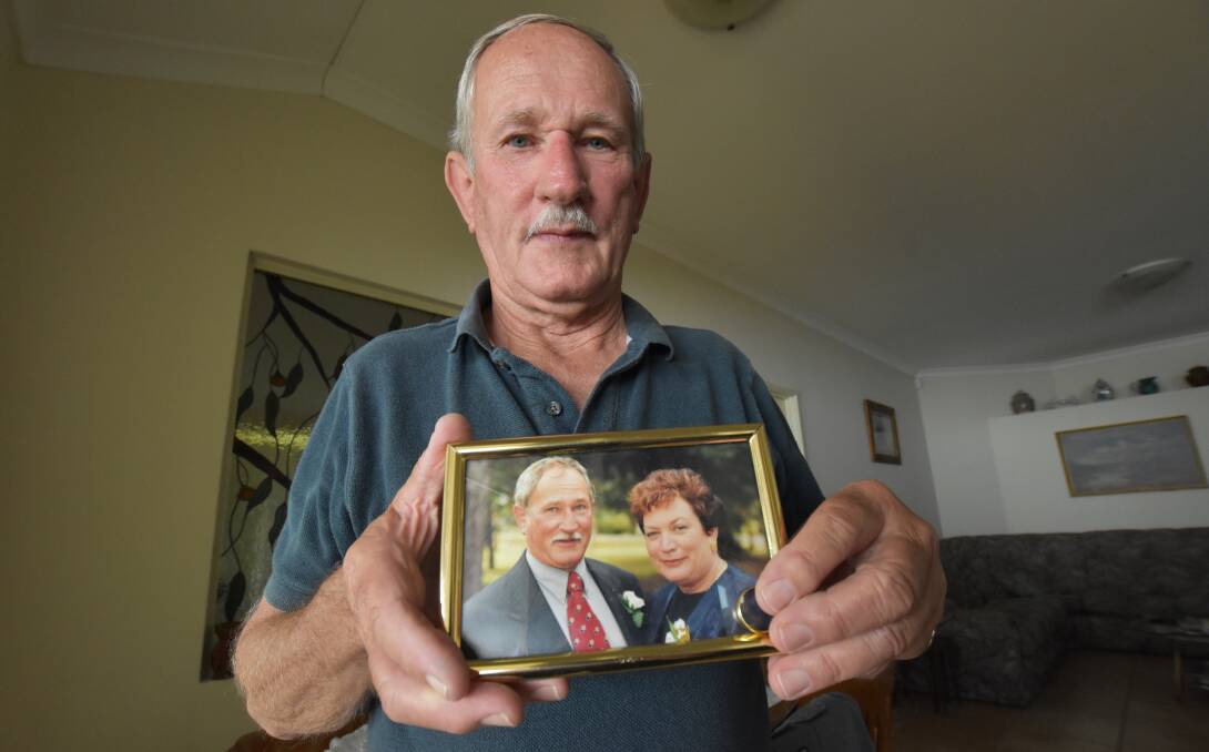 San Remo grandfather Graham Bateman, who was left distraught after losing his late wife’s wedding ring, has been reunited with the treasure. Photo: Caitlyn Rintoul.