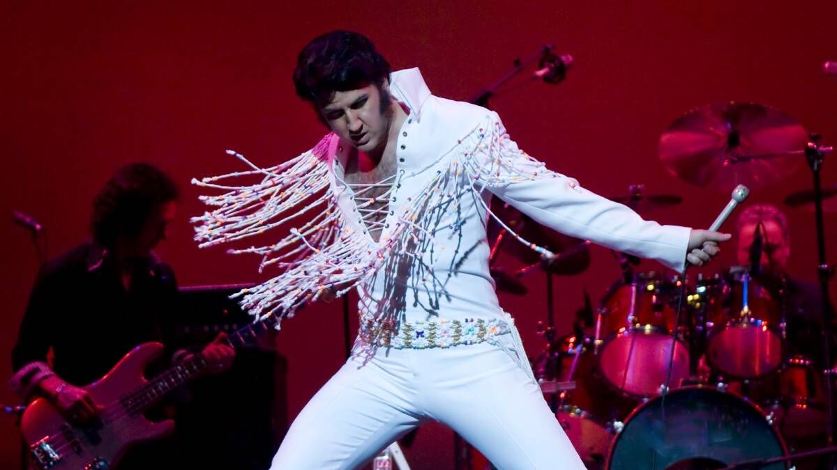 Fresh from a national tour and a finalist at the Ultimate Elvis Festival Tribute Artist competition, Mark Anthony, Australia’s favourite Elvis tribute artist returns. Photo: Supplied.