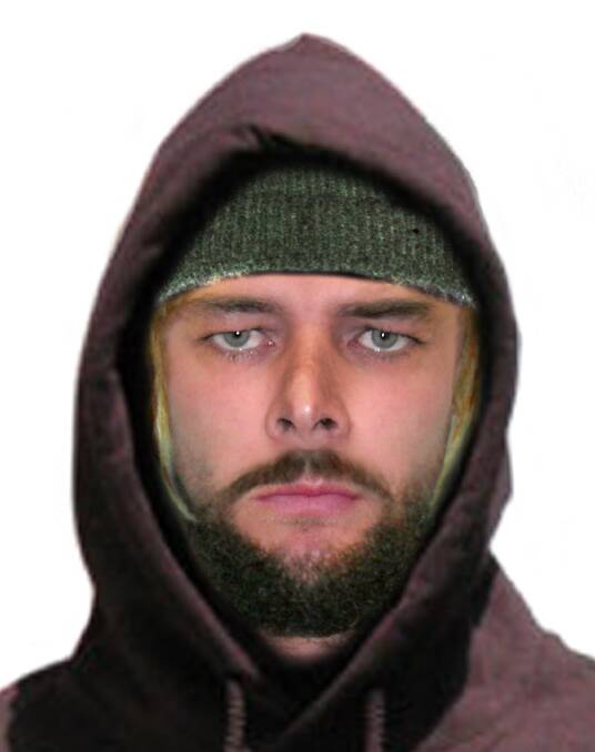 One of the males is described as 20-25 years of age, fair complexion, dark full beard, light brown/blonde dreadlocks, medium build and 178cm tall.
