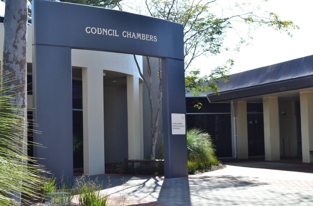 City of Mandurah council chambers.
