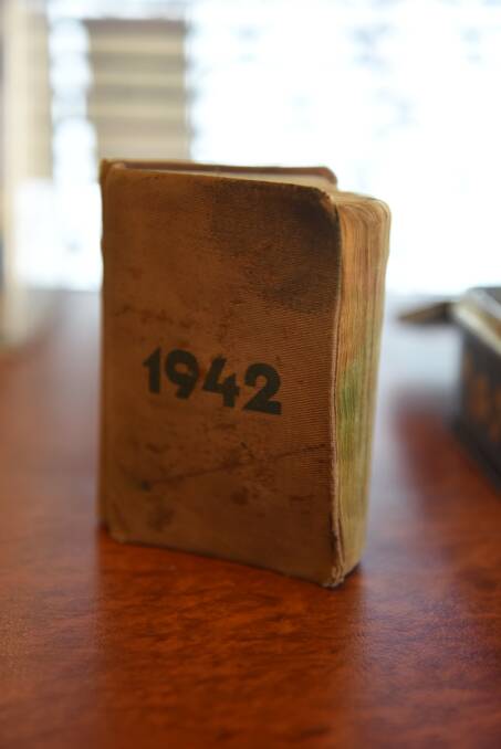Silver Sands resident Helen Craig was relieved at the return of her father’s stolen WWII diary.