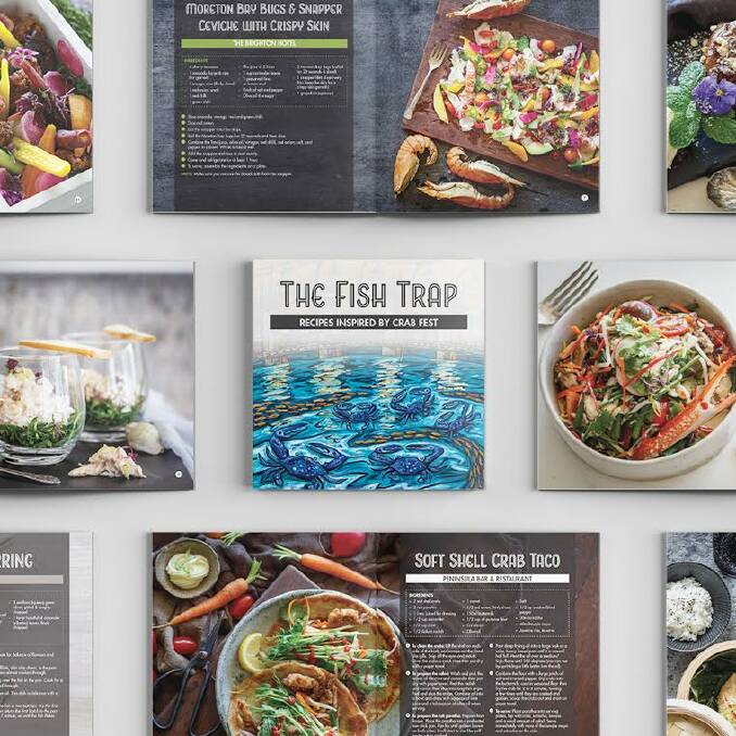 Holy crab: Crab Fest's first cook book offers recipes from around the region. Photo: supplied.