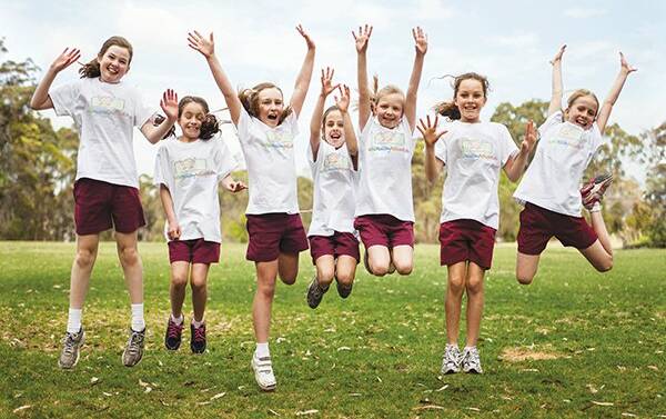 Healthy and active: Nestlé and the Australian Institute of Sport's Kitchen Kart program offers a full healthy eating teaching resource to a winning school. Photo: Supplied.