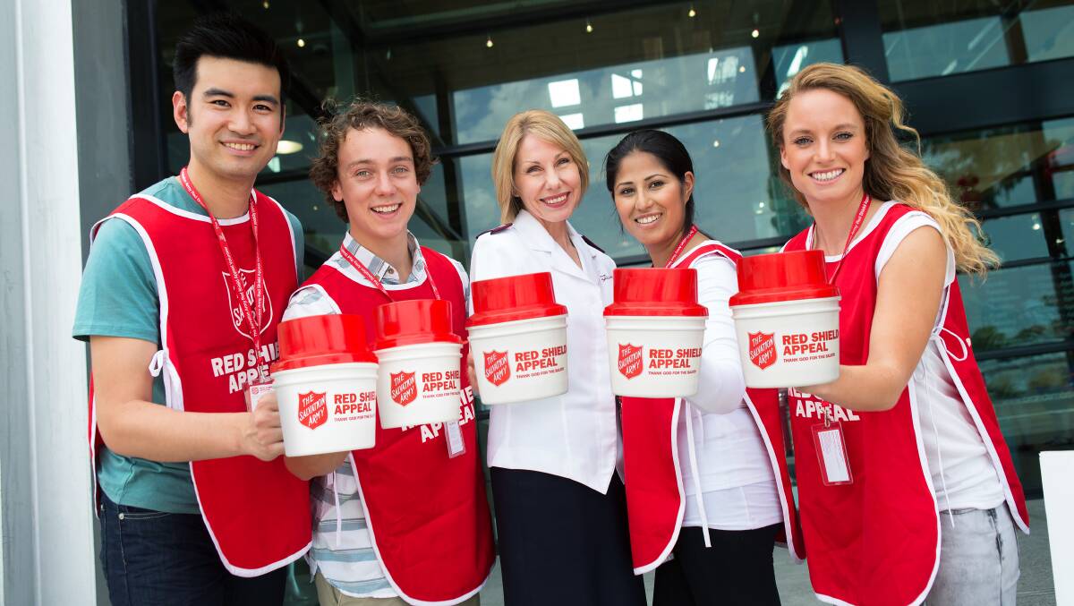 A good cause: The Salvation Army is looking for more than 60,000 volunteers before this year's Red Shield Appeal, with May 27 and 28 marking the date.
