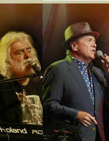 Help is on its way: Brian Cadd and Glenn Shorrock return to Mandurah for one night only.