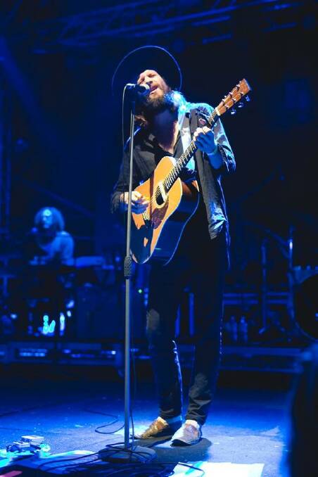 American artist Father John Misty performing at Disconnect festival 2015. Photo: Daniel Grant.