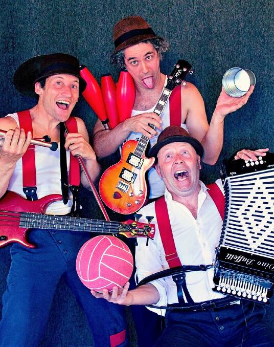 Three's a crowd: Much-loved Scottish outfit The Chipolatas celebrate 25 years of performance at Fairbridge Festival 2017.