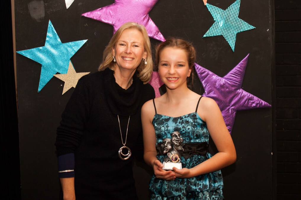 All smiles: Tania Read and Maren Gosby after Maren won the Sean read Encouragement Award in 2015. Photo: Supplied.