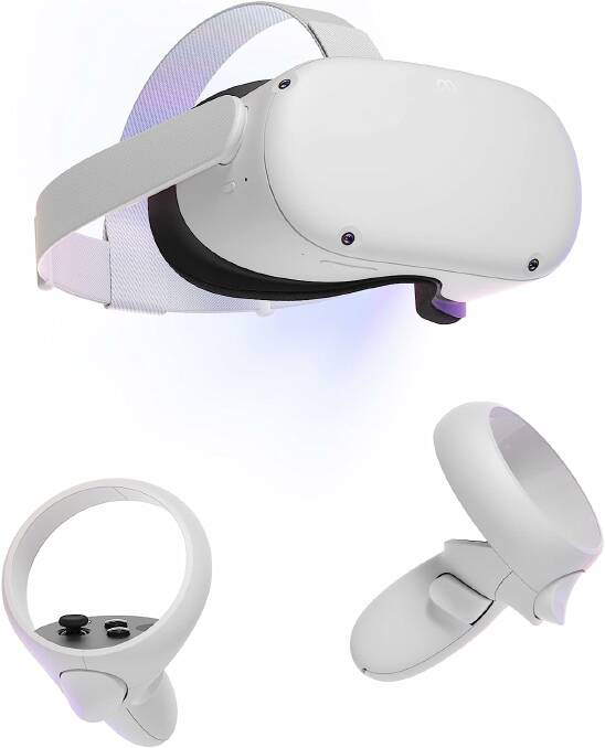 Meta Quest 2 Advanced All-In-One Virtual Reality Headset. Picture amazon.com.au