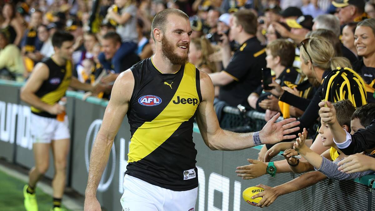 Kamdyn McIntosh has found his place in Richmond's 22. Photo: Getty Images.