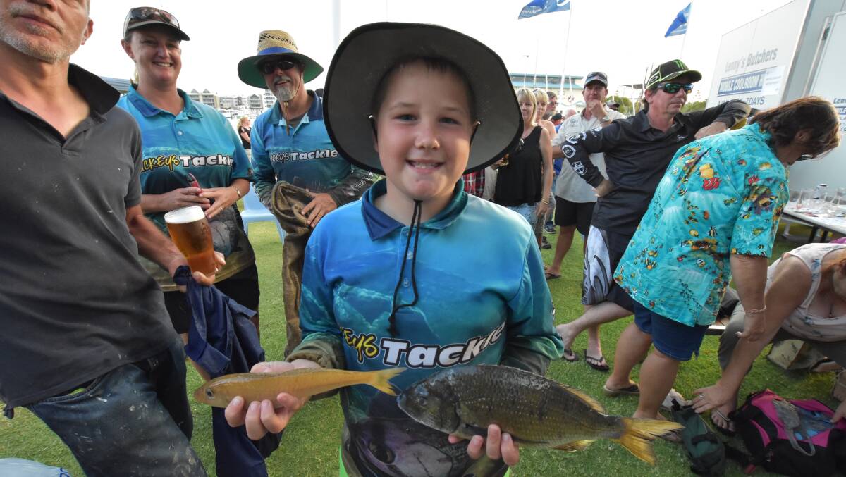 Youngster Troy Barber took out a pair of prizes. Photo: Caitlyn Rintoul.