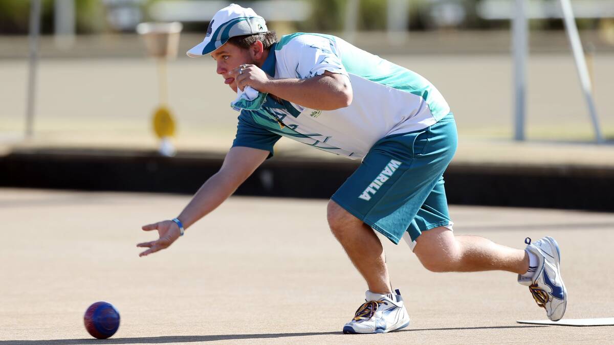 Aaron Teys will compete in the Everest of Bowls. Photo: Robert Peet.     