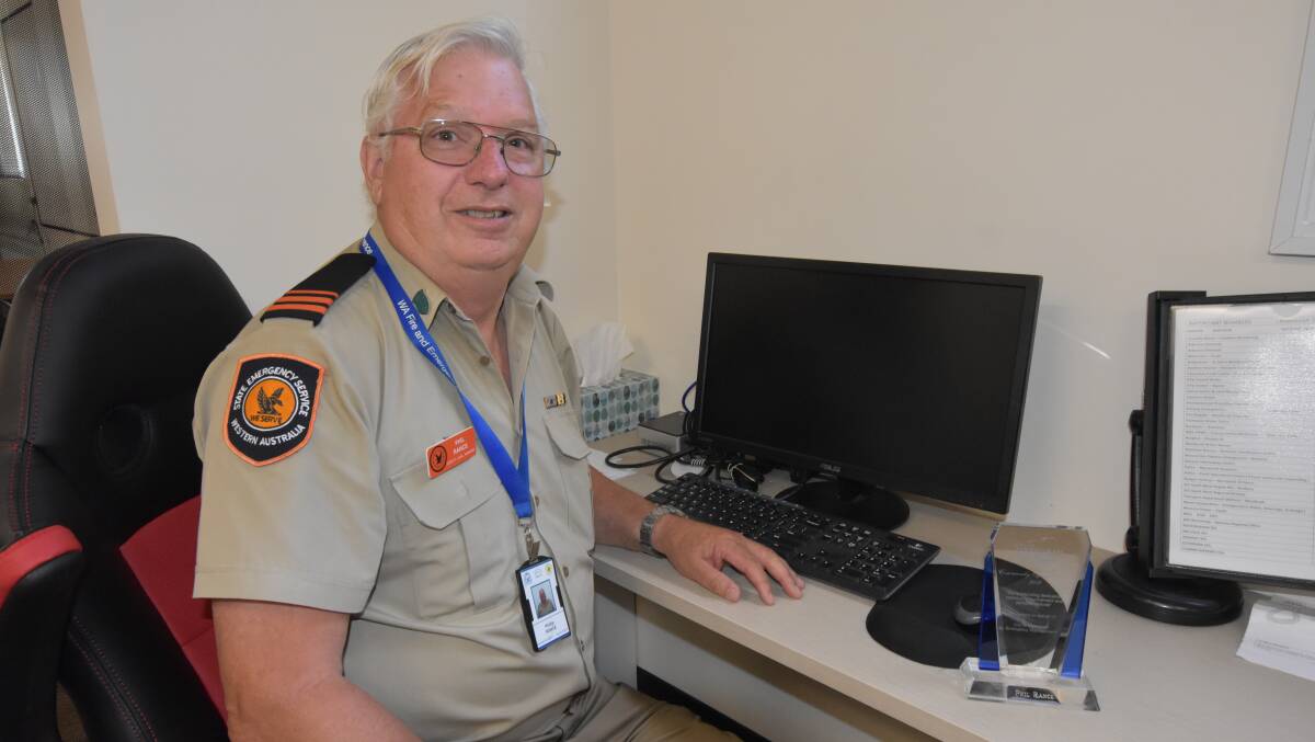 Mandurah SES deputy manager Phil Rance has been volunteering in the community for over 35 years. Photo: Justin Rake.