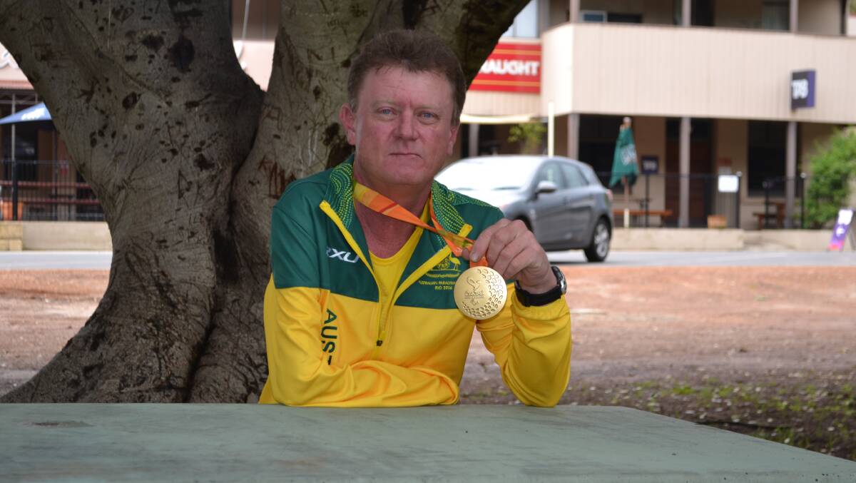 Russell Boaden took out a gold medal at the Rio Paralympics. Photo: Justin Rake.