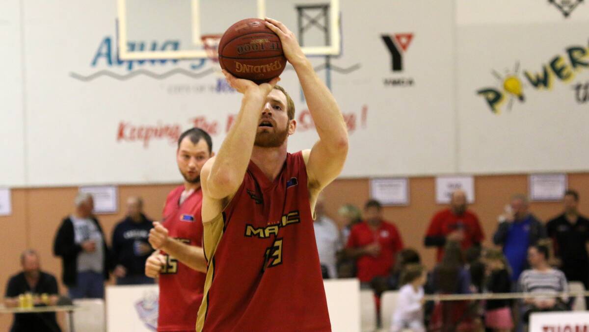 Ben Smith was a shining light for the Mandurah Magic this weekend. Photo: Coni Forrestall.
