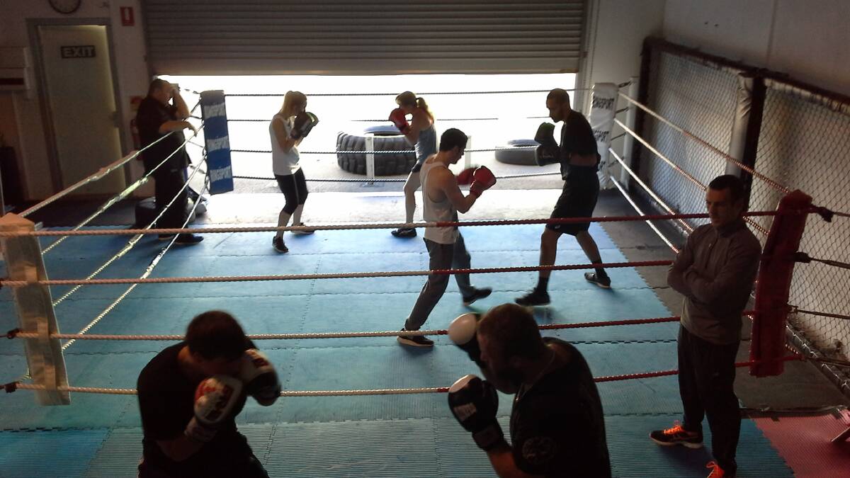 Local boxers take to the ring at a regional development camp held by Boxing WA. Photo: supplied.