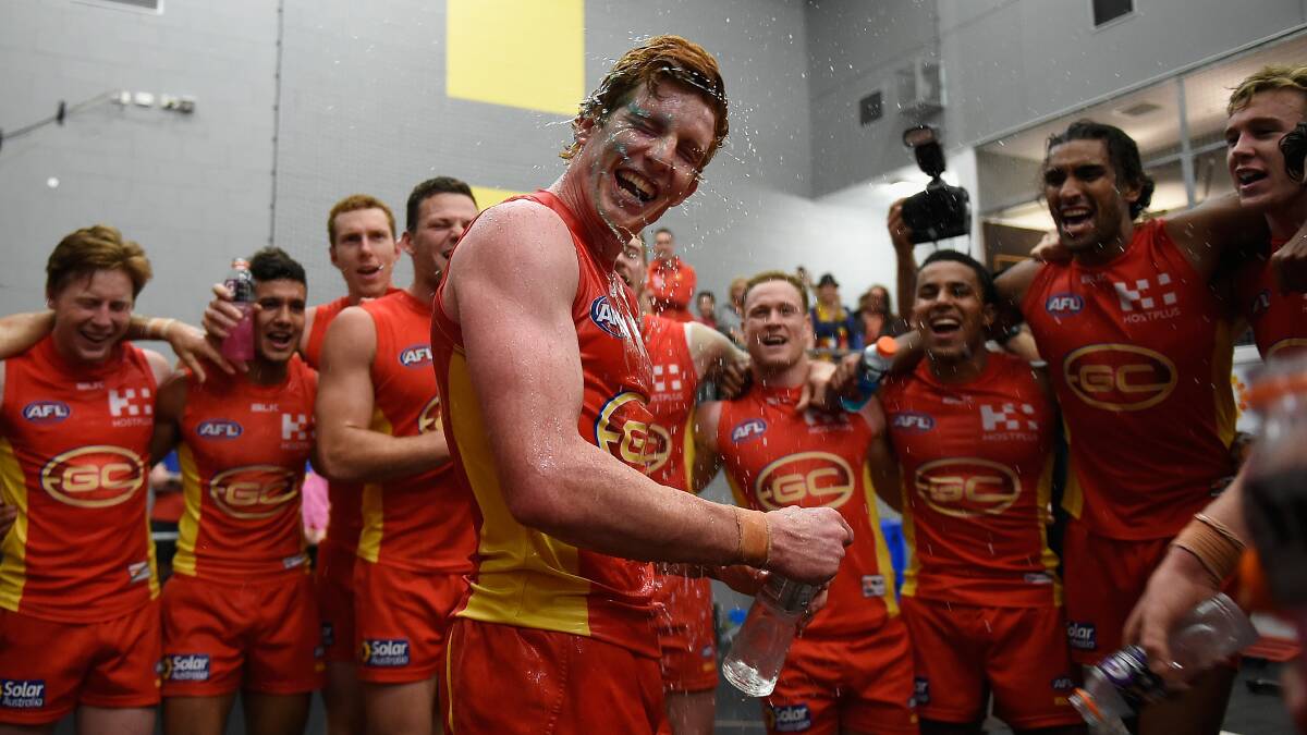 Josh Schoenfeld is aiming to get back in Gold Coast's top line-up. Photo: Getty Images.