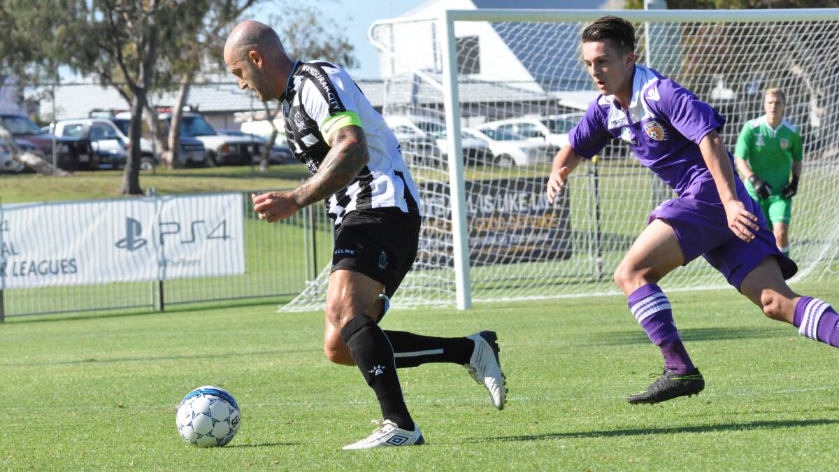 Mandurah City will be desperate to keep their spot in the NPL WA. Photo: Kate Hedley.