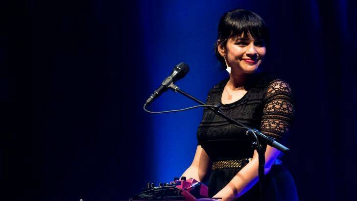 Norah Jones performing at Sydney's State Theatre in 2013. "The goal is always to get out of my own head," she says. Photo:  Ashley Mar