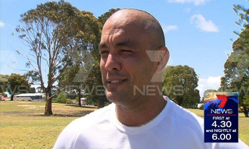 Daniel Kerr spoke for the first time since he was released from a Perth prison. Photo: Seven News