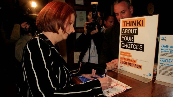 Julia Gillard never made it to her predetermined election date in 2013. Photo: Andrew Meares