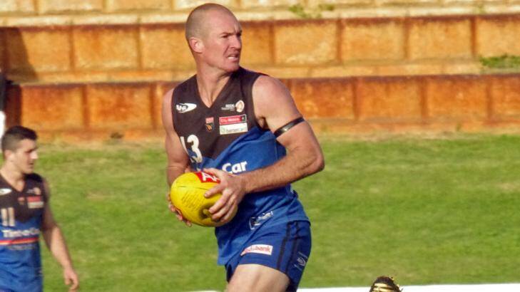 East Perth's Craig Wulff was again among the Royals best in tough conditions on the weekend. Photo: Belinda Pike
