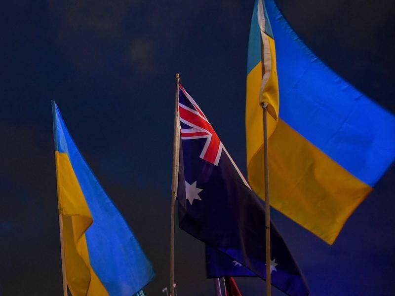 Australia has removed tariffs on products from Ukraine to help the nation's economy. (Bianca De Marchi/AAP PHOTOS)