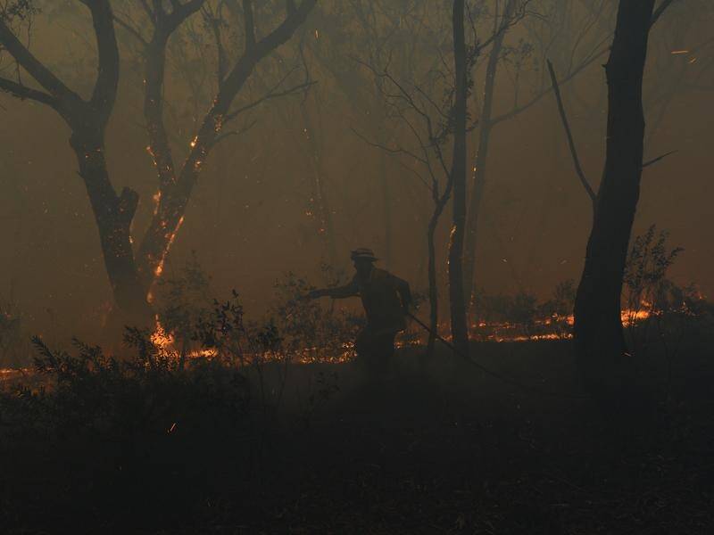 Fire scorched about 185 hectares of land after Powercor failed to maintain vegetation under lines. (Dean Lewins/AAP PHOTOS)