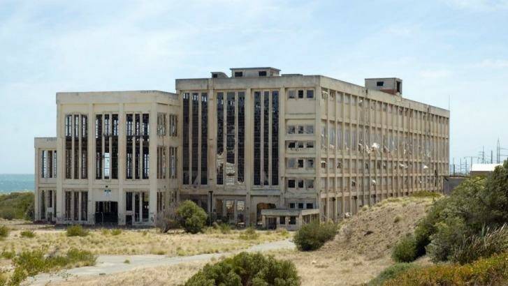 A man died after falling from second floor of the old South Fremantle Power Station. Photo: ABC News Perth