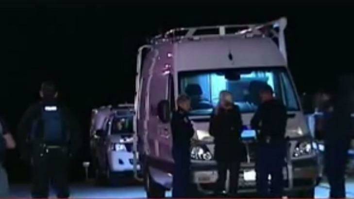 Detectives were called to the home about 10.30pm.  Photo: Nine News Perth