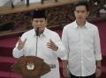 Indonesia president-elect Prabowo Subianto (L) was formally confirmed as the election winner. (AP PHOTO)