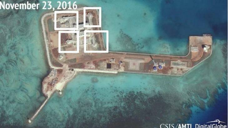 Nominee for Secretary of State Rex Tillerson says that China should be denied access to Islands in the South China Sea. Photo: CSIS