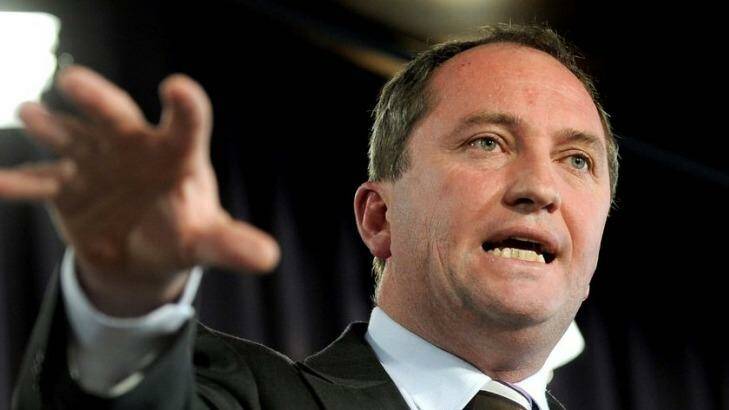 Barnaby Joyce denies altering Hansard and sacking his departmental secretary.