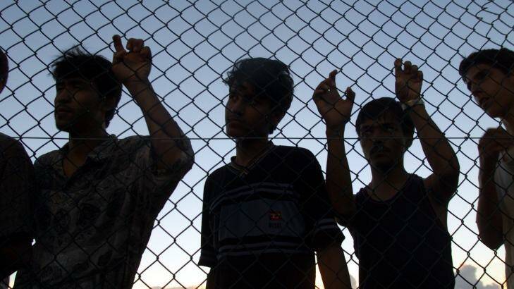 Asylum seekers on Nauru. Photo: Fairfax Media