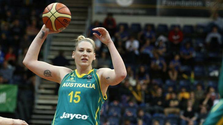 Under the knife: Lauren Jackson has had more surgery, and will miss the World Cup as well as the start of the WNBL season. Photo: Jeffrey Chan