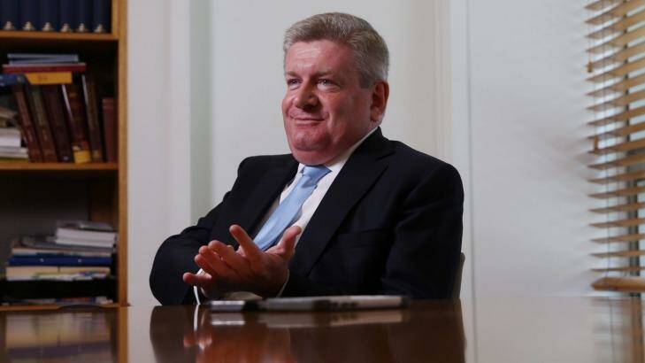 Communications Minister Mitch Fifield. Photo: Andrew Meares